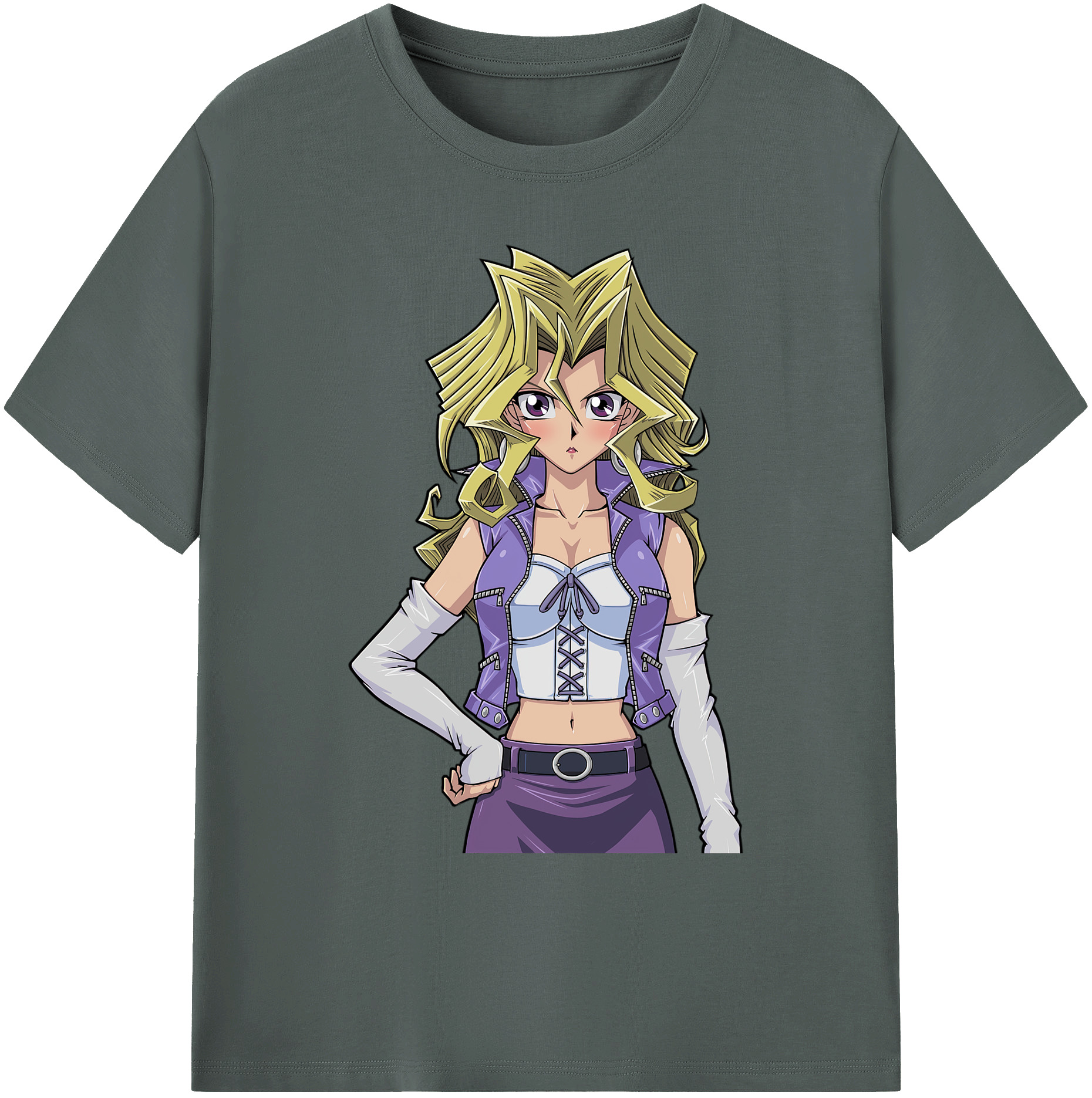 （画像用） 遊☆戯☆王 Yu-Gi-Oh! 綿100％ メンズ半袖Tシャツ｜肌触りやわらか＆通気性
